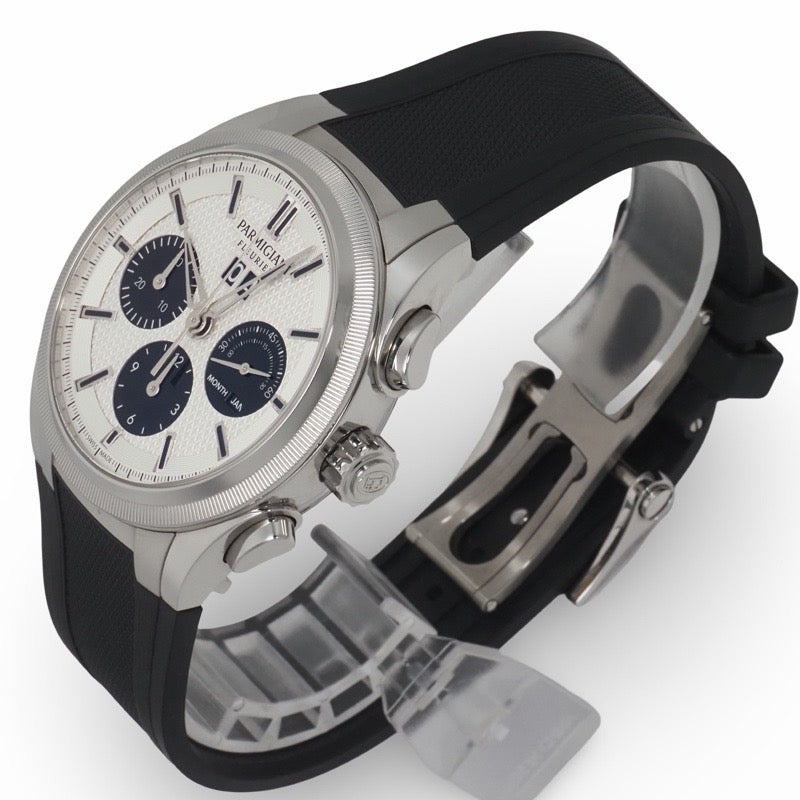 Parmigiani Fleurier PFC906-0000140-X01482 Tonda GT Chronograph Silver Stainless Steel
