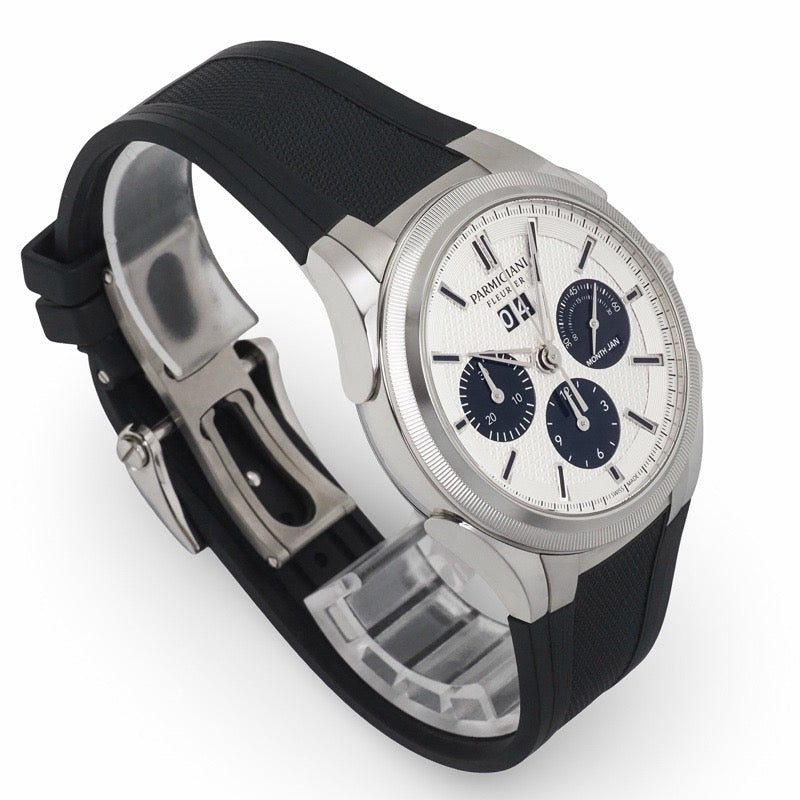 Parmigiani Fleurier PFC906-0000140-X01482 Tonda GT Chronograph Silver Stainless Steel