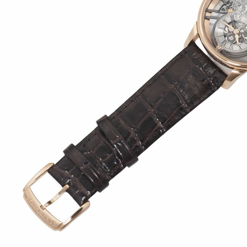 Jaquet Droz J003523240 Grande Seconde Skeleton One Skeleton Red Gold