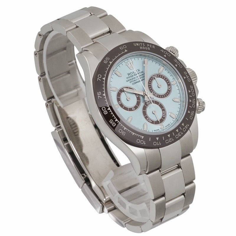 ロレックス 116506 デイトナ　保証書2022年 アイスブルー プラチナ