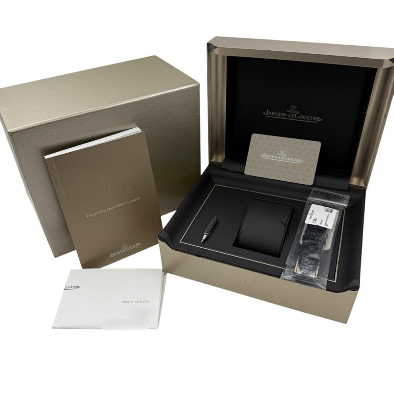 Jaeger-LeCoultre Q6042422 Duomètre Quantième Lunaire Silver and Pink Gold