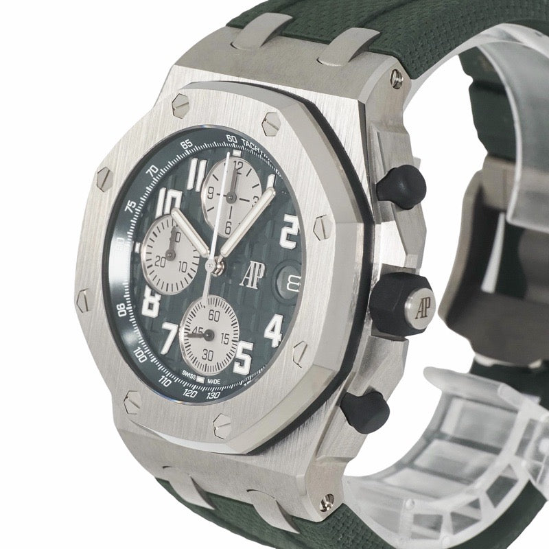 爱彼 (Audemars Piguet) 26238TI.OO.A056CA.01 离岸型计时腕表 卡其绿钛金属