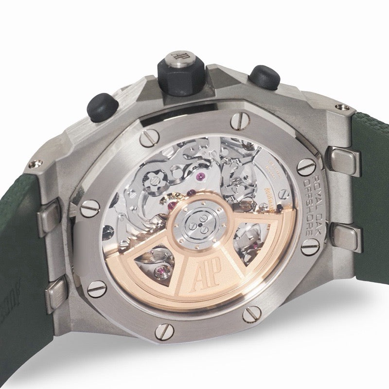爱彼 (Audemars Piguet) 26238TI.OO.A056CA.01 离岸型计时腕表 卡其绿钛金属