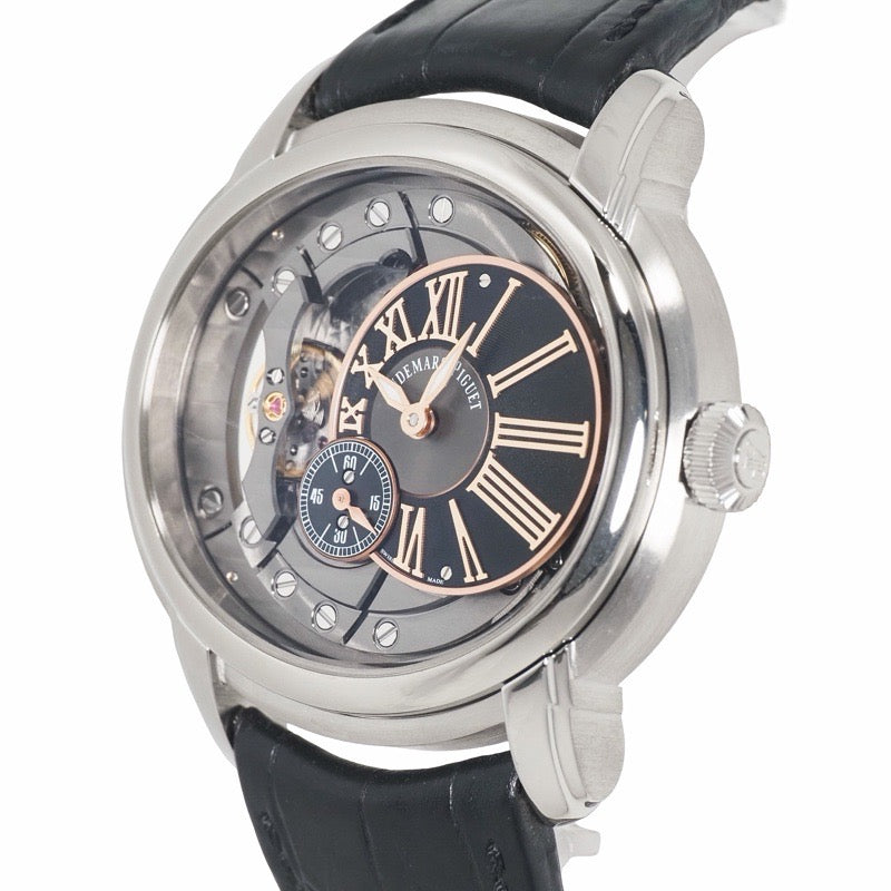 爱彼 (Audemars Piguet) 15350ST.OO.D002CR.01 千禧系列黑色不锈钢腕表