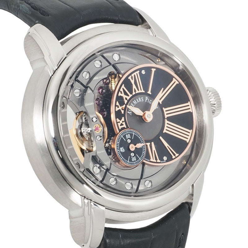 爱彼 (Audemars Piguet) 15350ST.OO.D002CR.01 千禧系列黑色不锈钢腕表