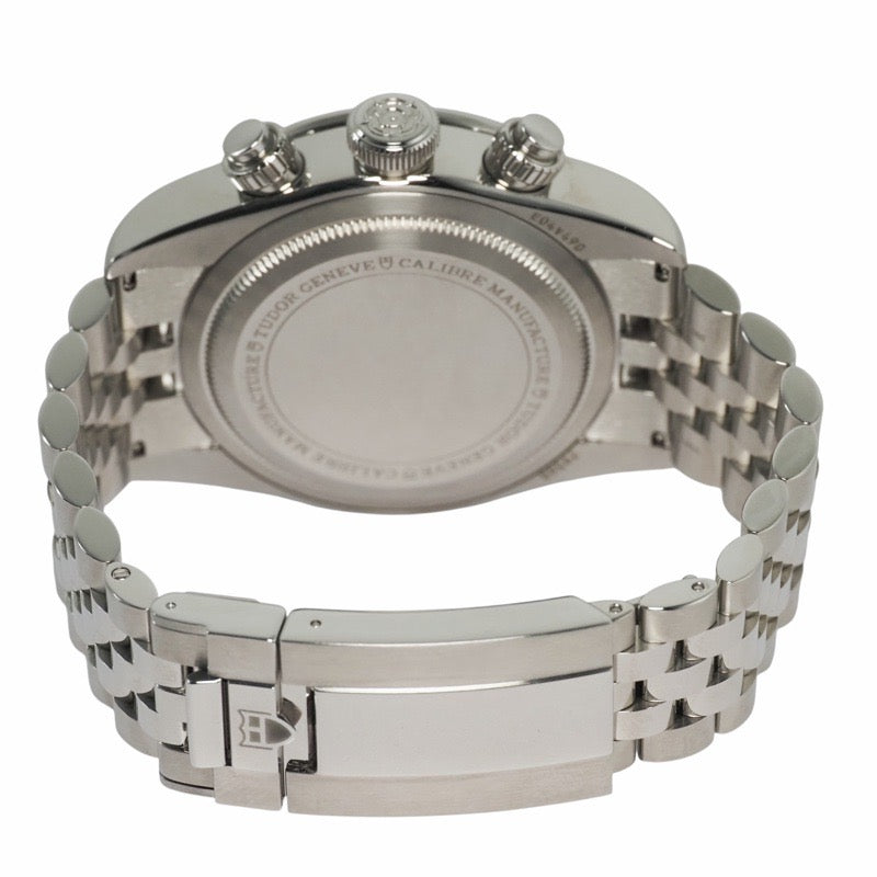 チューダー 79360N ブラックベイ クロノ 保証書2025年 ターコイズ ステンレス