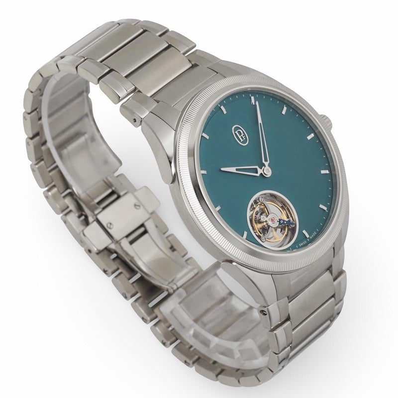 Parmigiani Fleurier PFS921-1020001-100182 Tonda PF Flying Tourbillon Limited Edition of 50 Green Stainless Steel
