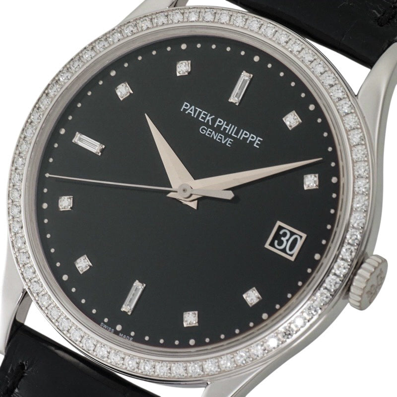 Patek Philippe 5297G-001 Calatrava Black White Gold