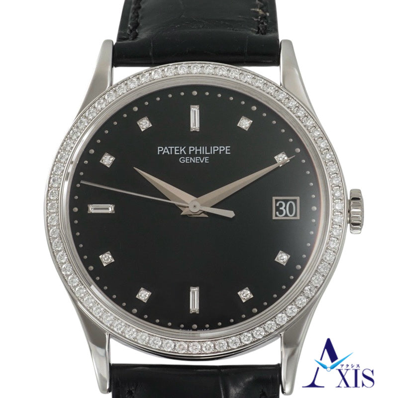 Patek Philippe 5297G-001 Calatrava Black White Gold
