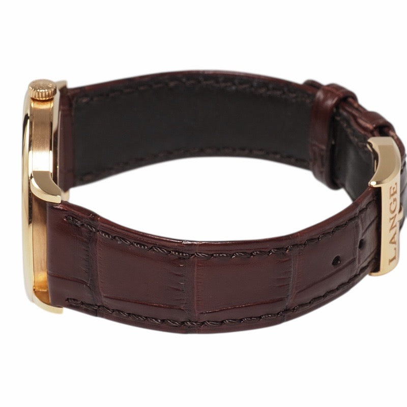 ランゲ＆ゾーネ 201.033 / LSLS2014AG サクソニア フラッハ シルバー ピンクゴールド