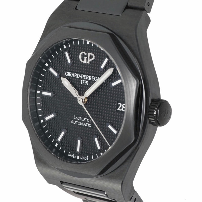 芝柏 (Girard-Perregaux) 81010-32-631-32A Laureato 黑色陶瓷
