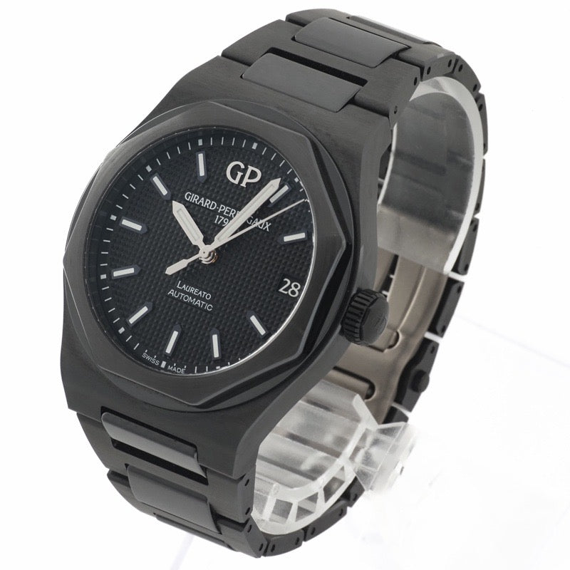 芝柏 (Girard-Perregaux) 81010-32-631-32A Laureato 黑色陶瓷