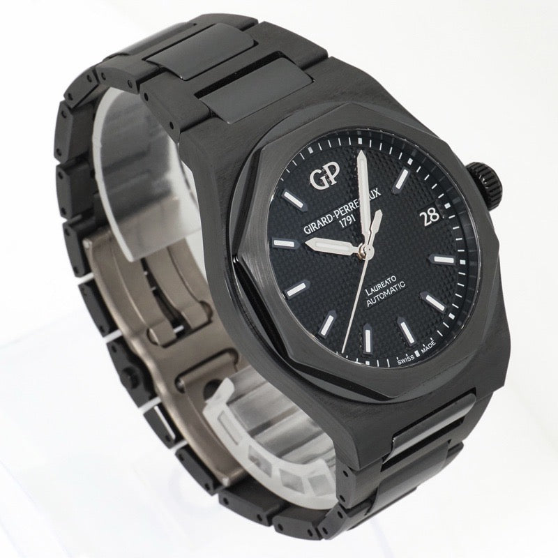 芝柏 (Girard-Perregaux) 81010-32-631-32A Laureato 黑色陶瓷