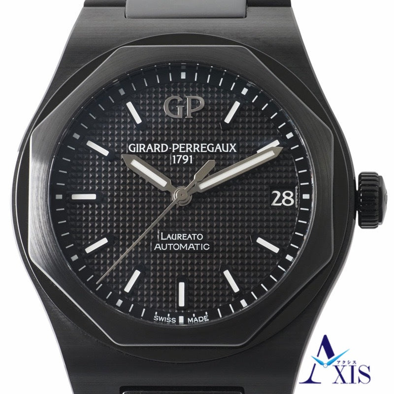 Girard-Perregaux 81010-32-631-32A Laureato Black Ceramic