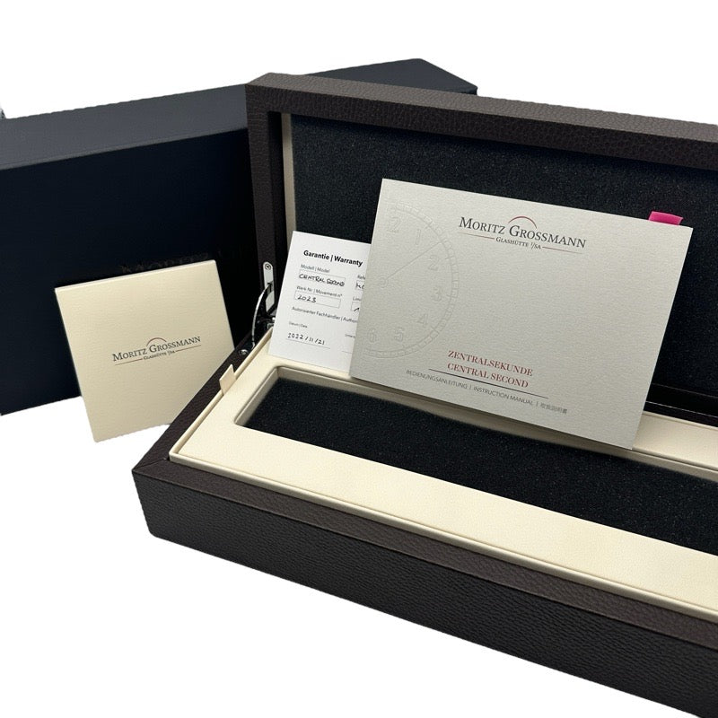 [Consignment sale/Cash price] [Moritz Grossman] MG-003297 Central Second, limited to 25 bottles, Purple Dial