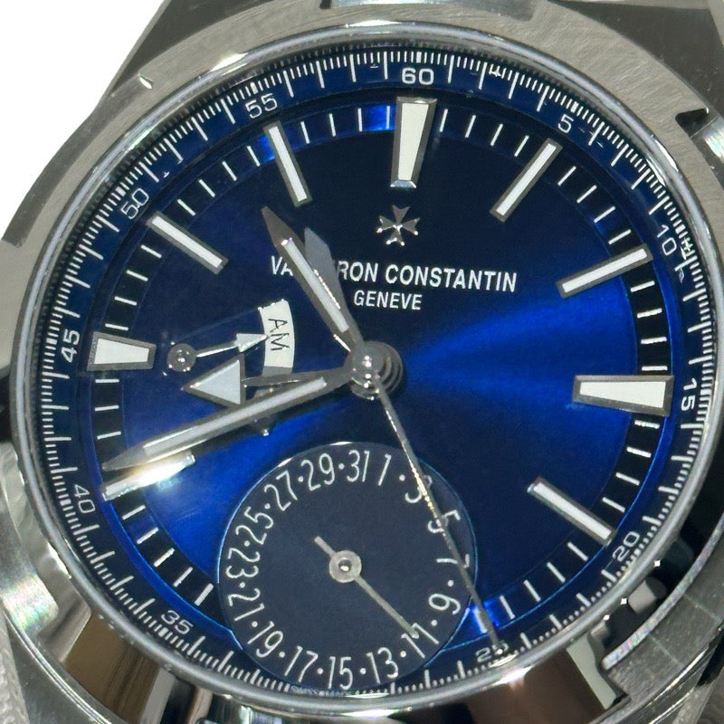 ヴァシュロン・コンスタンタン【7920V/210A-B334】VACHERON CONSTANTIN 腕時計 オーバーシーズ デュアルタイム 青文字盤  メンズ