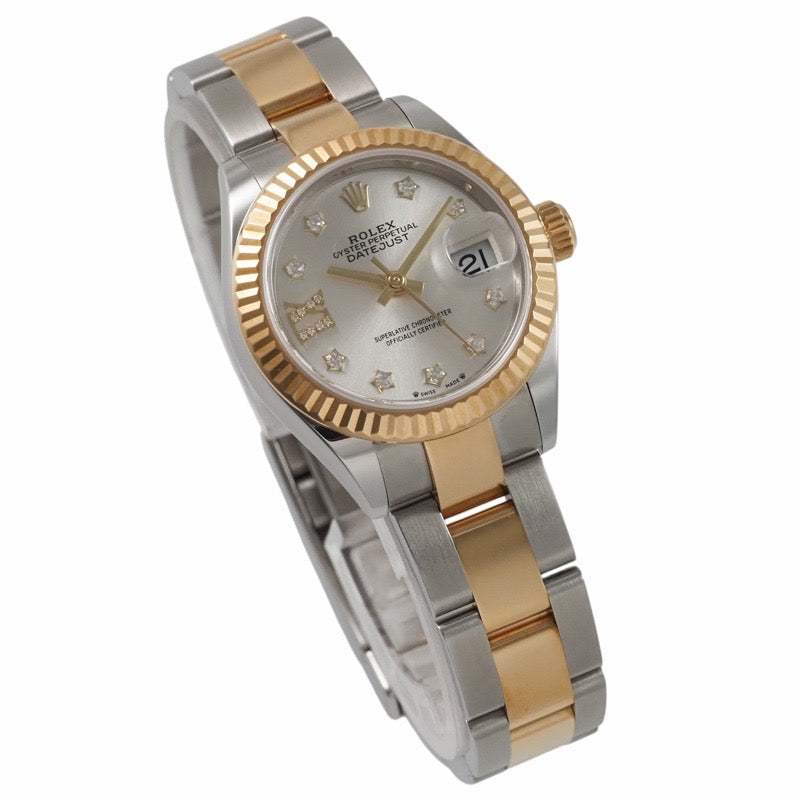 Rolex 279173G Datejust Star Diamond Silver Stainless Steel