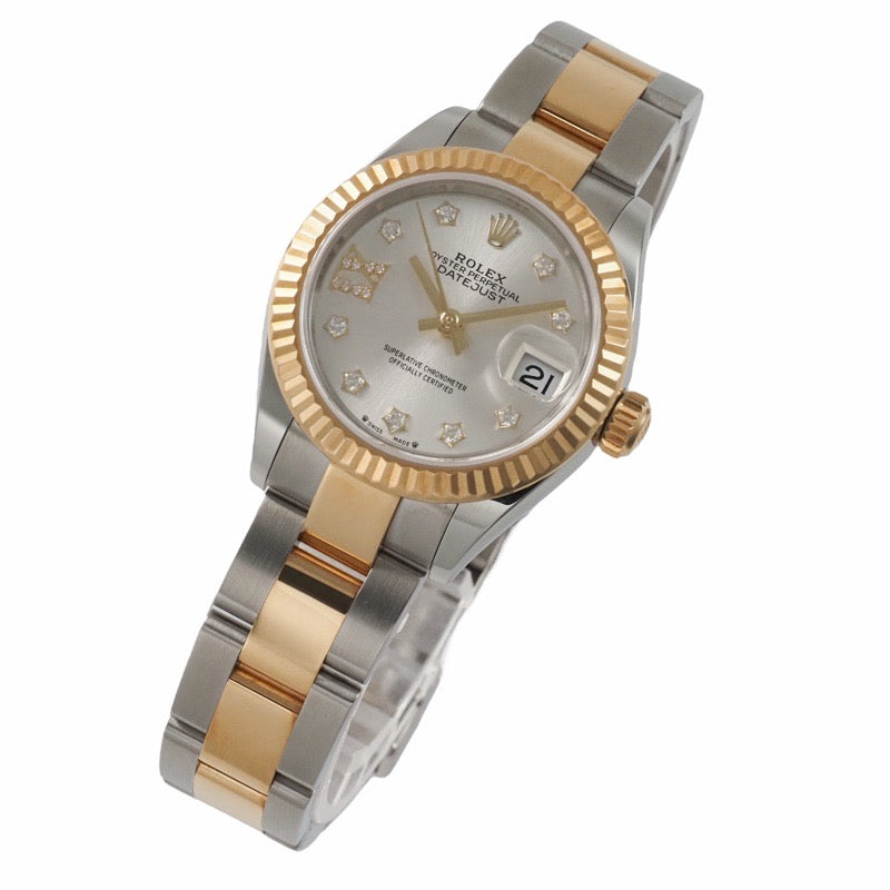 Rolex 279173G Datejust Star Diamond Silver Stainless Steel