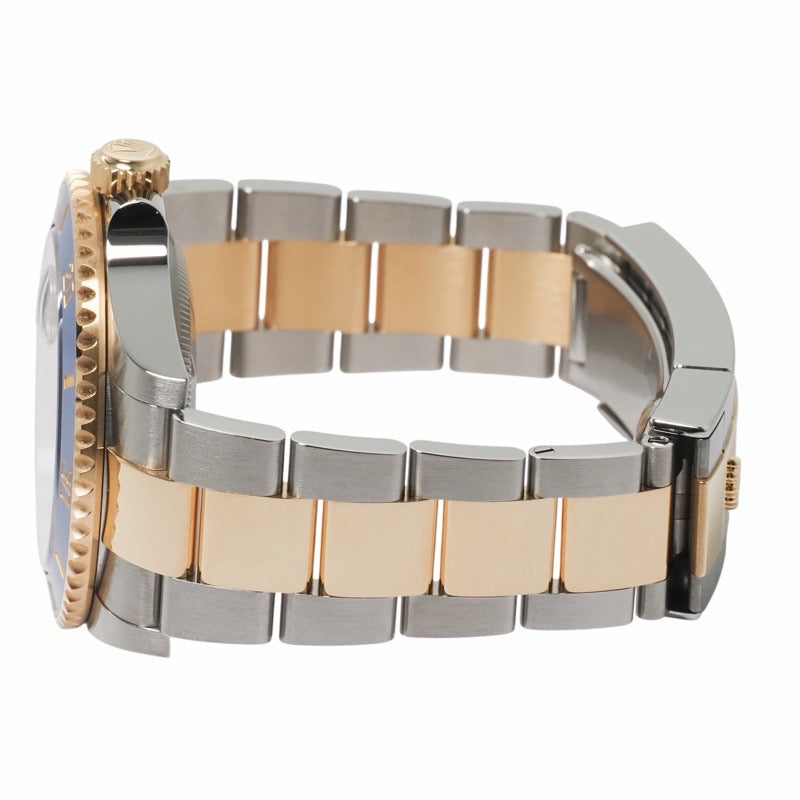 劳力士 126613LB 潜航者日历型腕表，保修至 2026 年 3 月，蓝色不锈钢表壳