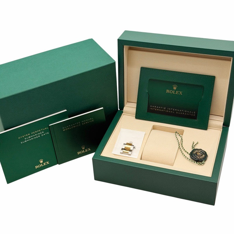 劳力士 126613LB 潜航者日历型腕表，保修至 2026 年 3 月，蓝色不锈钢表壳