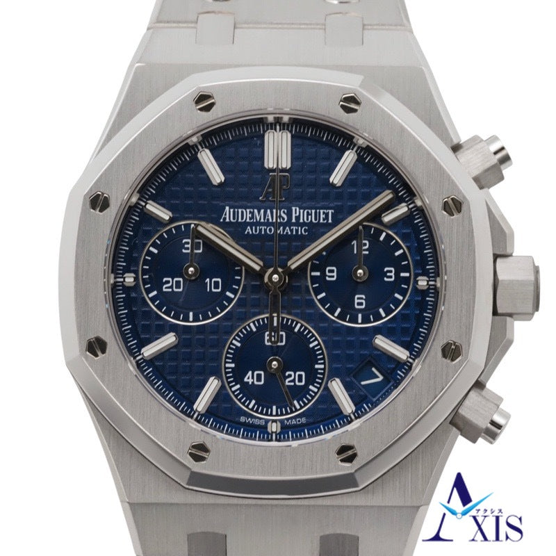 Audemars Piguet 26239BC.OO.1220BC.01 Royal Oak Chronograph, Limited Edition of 222 pieces worldwide, Blue White Gold