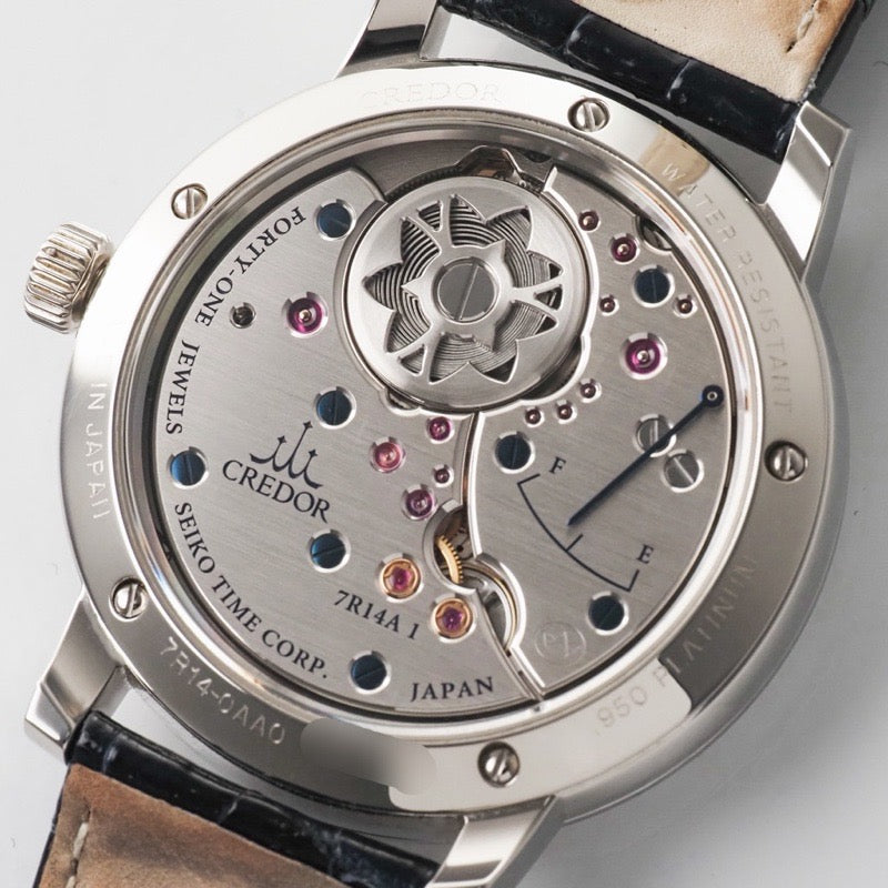 セイコー クレドール 定価14万 美品 セイコー クレドール【GBLT997】Seiko Credor 腕時計 叡智2 (Eichi2