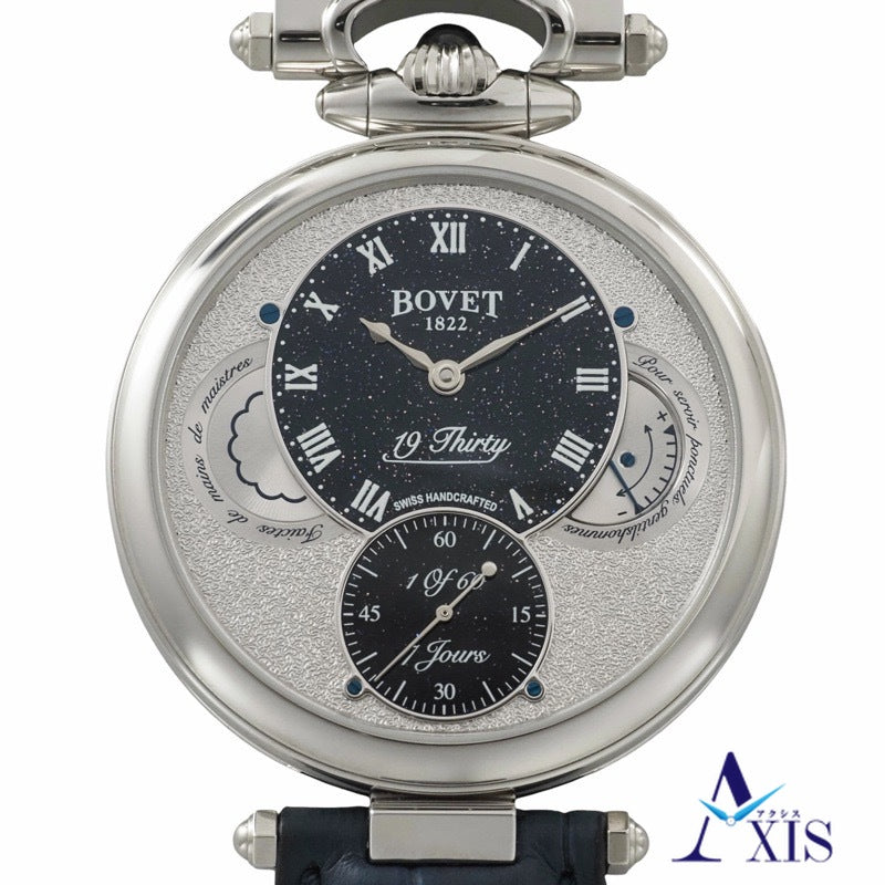 [未使用] Bovet NTS0115 19Thirty 全球限量版 60 枚，砂金石不锈钢