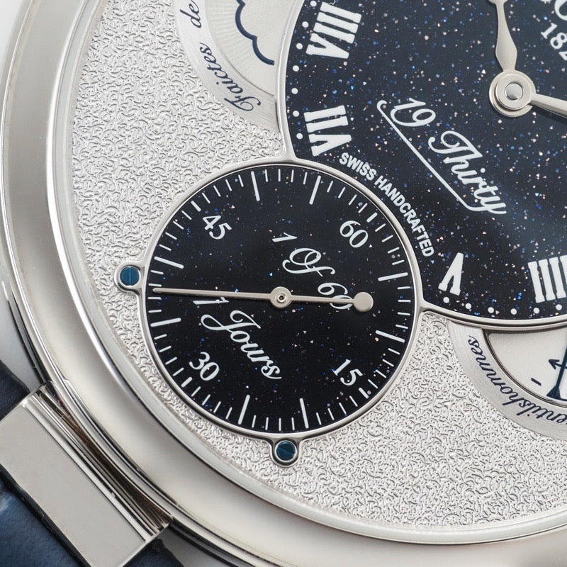 [未使用] Bovet NTS0115 19Thirty 全球限量版 60 枚，砂金石不锈钢