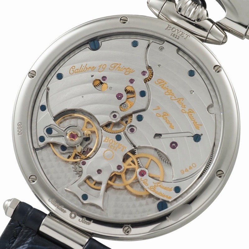 [未使用] Bovet NTS0115 19Thirty 全球限量版 60 枚，砂金石不锈钢