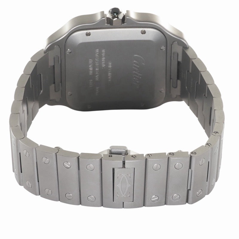 【未使用】カルティエ WSSA0089 サントス ホワイト チタン