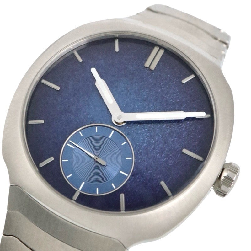 H.モーザー 6500-1200 ストリームライナー・スモールセコンド ブルーエナメル アクアブルー ステンレス