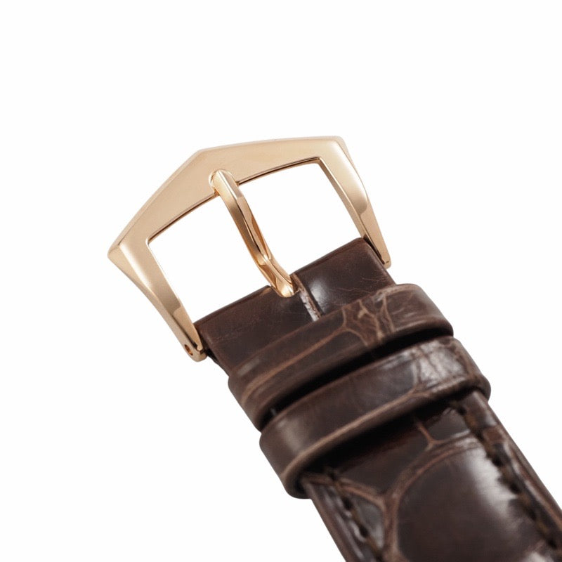 Patek Philippe 6119R-001 Calatrava Warranty 2024 Silver Rose Gold