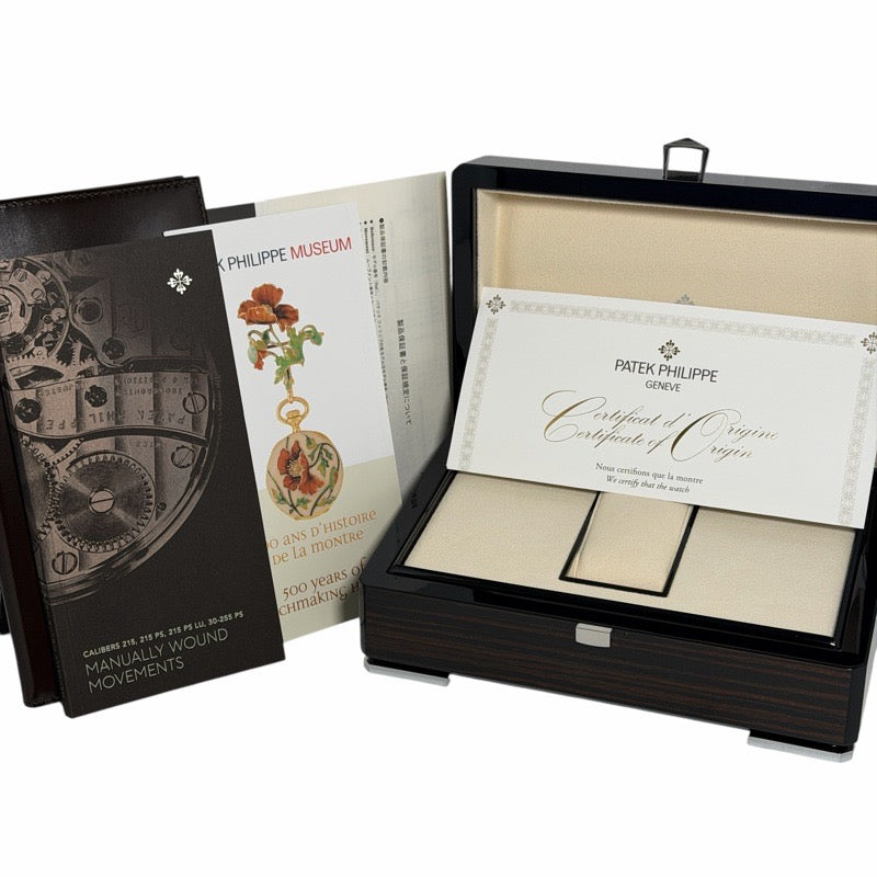 Patek Philippe 6119R-001 Calatrava Warranty 2024 Silver Rose Gold