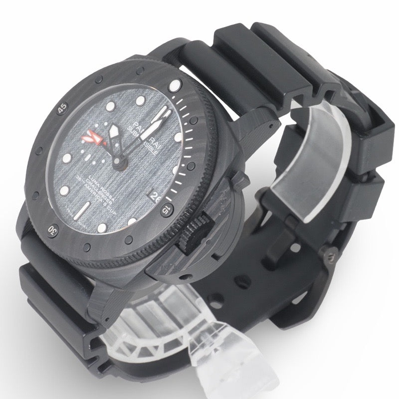 Panerai PAM1039 Submersible Lunar Rossa Limited Edition (1036 pieces) Black Carbon