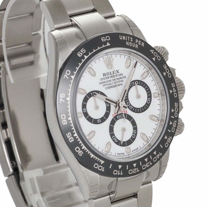 【未使用】ロレックス 116500LN デイトナ　保証書2023年 ホワイト ステンレス