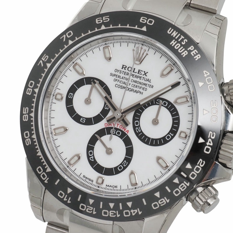 【未使用】ロレックス 116500LN デイトナ　保証書2023年 ホワイト ステンレス