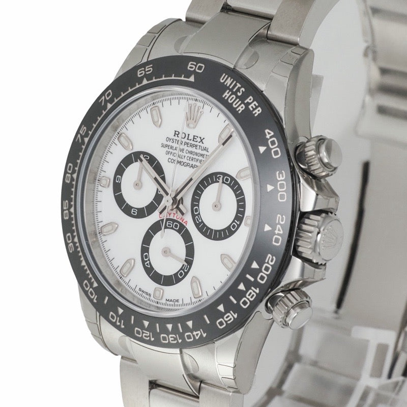 【未使用】ロレックス 116500LN デイトナ　保証書2023年 ホワイト ステンレス