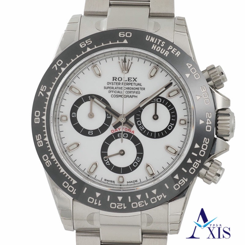 【未使用】ロレックス 116500LN デイトナ　保証書2023年 ホワイト ステンレス