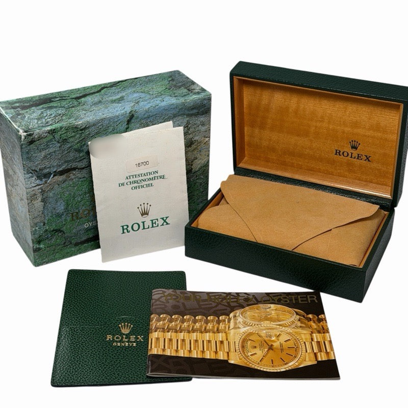 Rolex 16700 GMT-Master A-number Black Stainless Steel