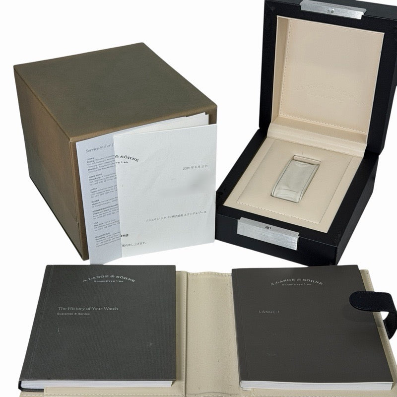 A. Lange & Söhne 101.039 Lange 1 Silver White Gold