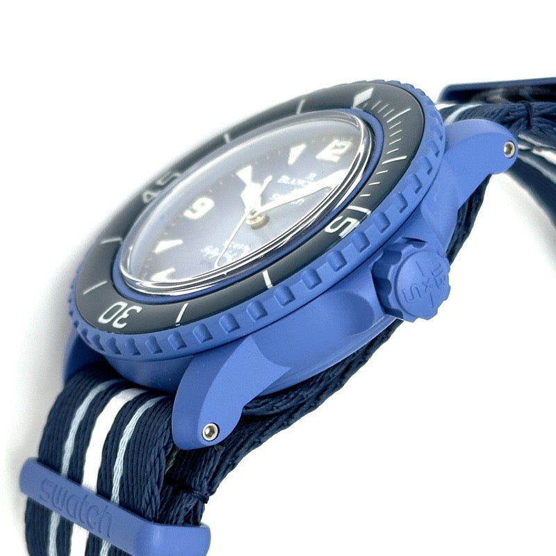 スウォッチ【S035A100】Swatch 腕時計 ブランパン×スウォッチ 